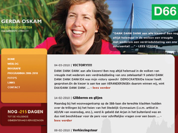 Gerda Oskam website